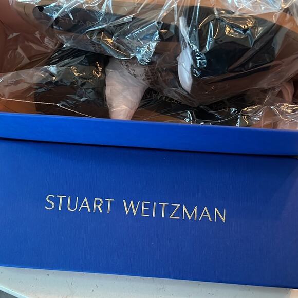 Stuart Weitzman sandals size 10 Includes dustcover, box brand new with tags - Picture 6 of 11